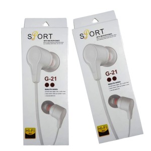 AURICULAR SPORT G-21 x 1u MOD A15